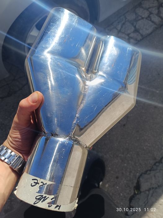 чисто нов ауспух