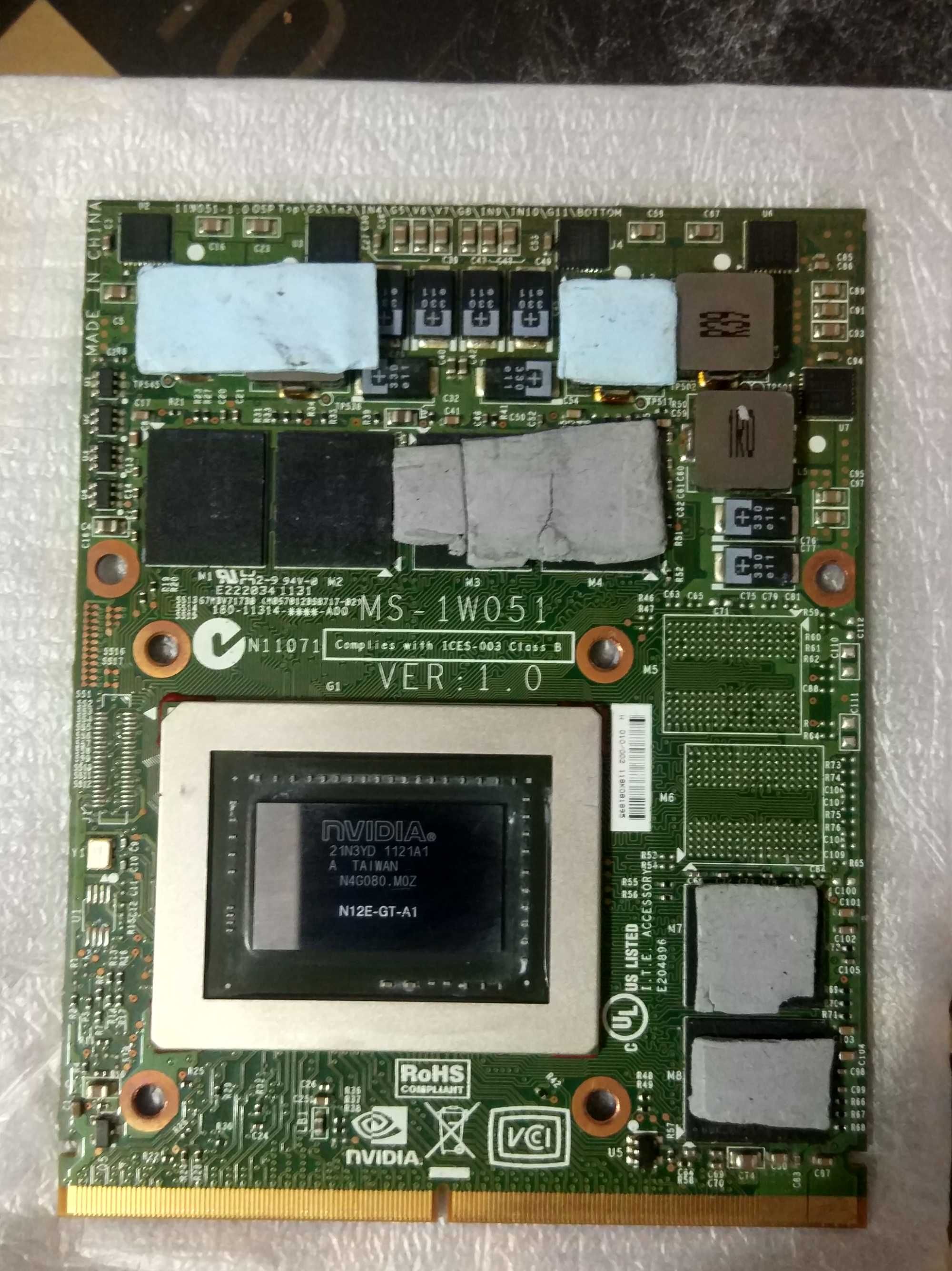 gtx 570m 1.5 gb (MS-1W051) ver 1.0