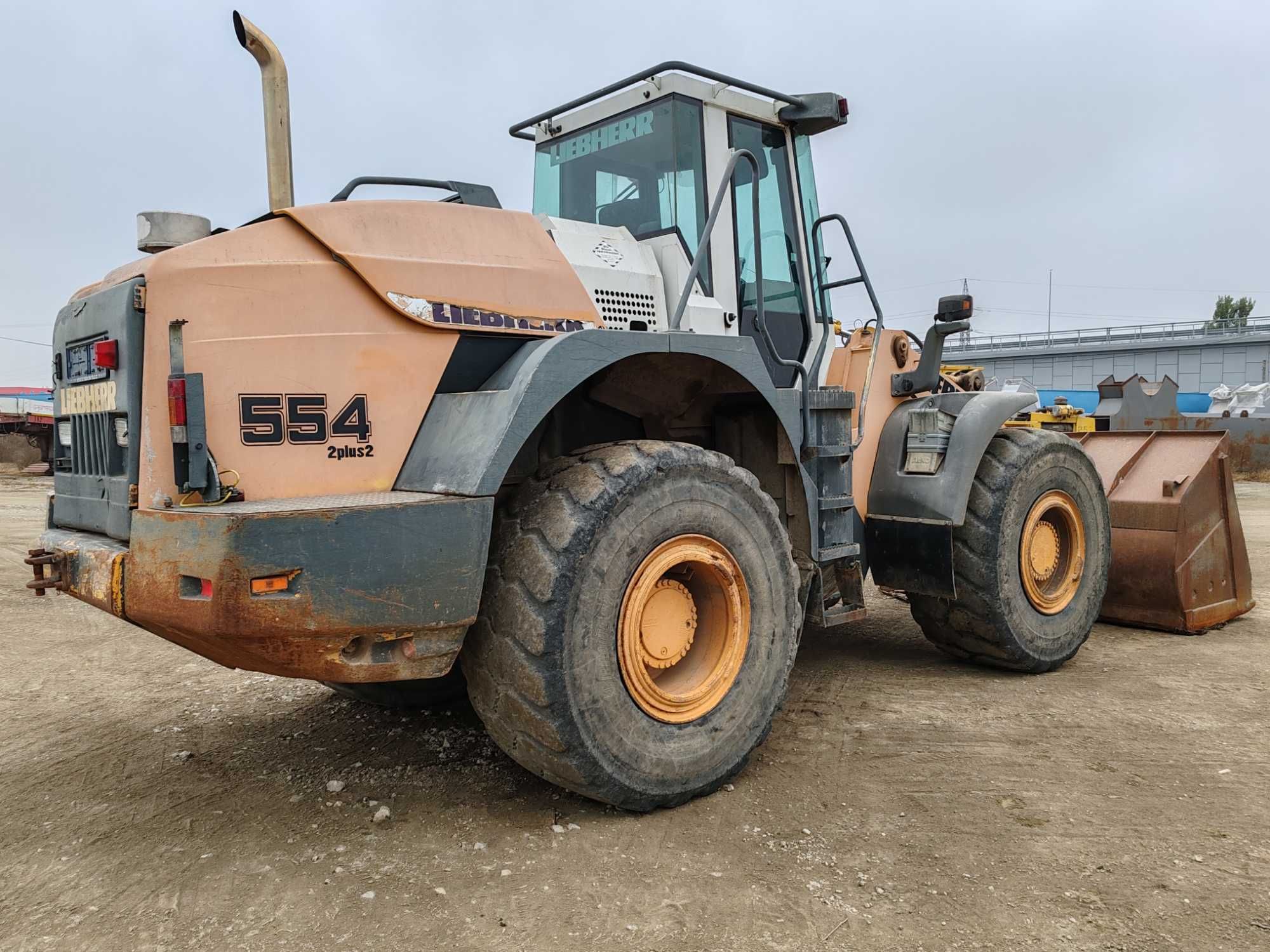 Incarcator frontal Liebherr L554 2plus2 Vola Accept test