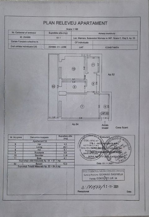 Apartament 2 camere solid,butoaie!