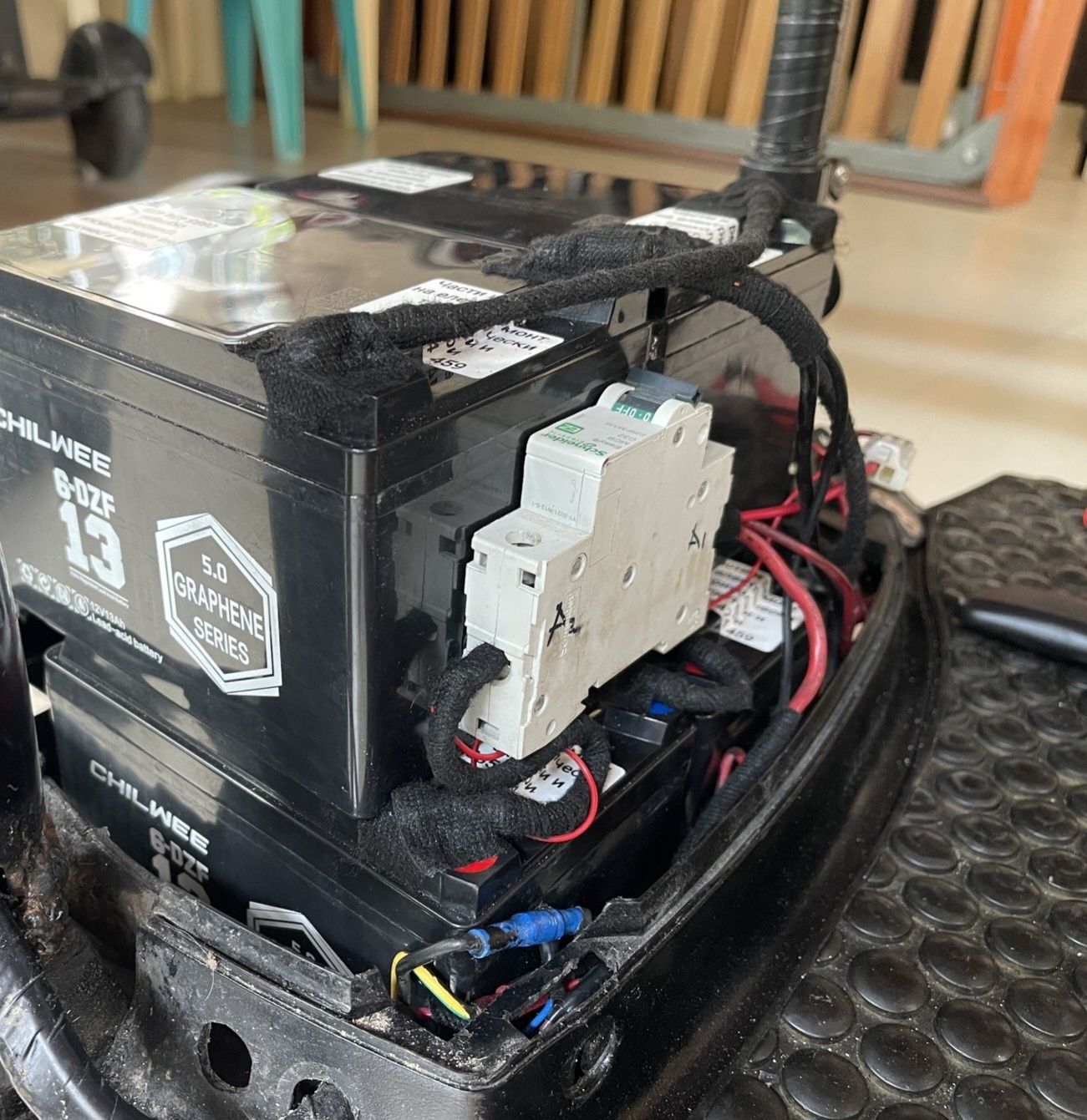 Триколка 48 волта 750w