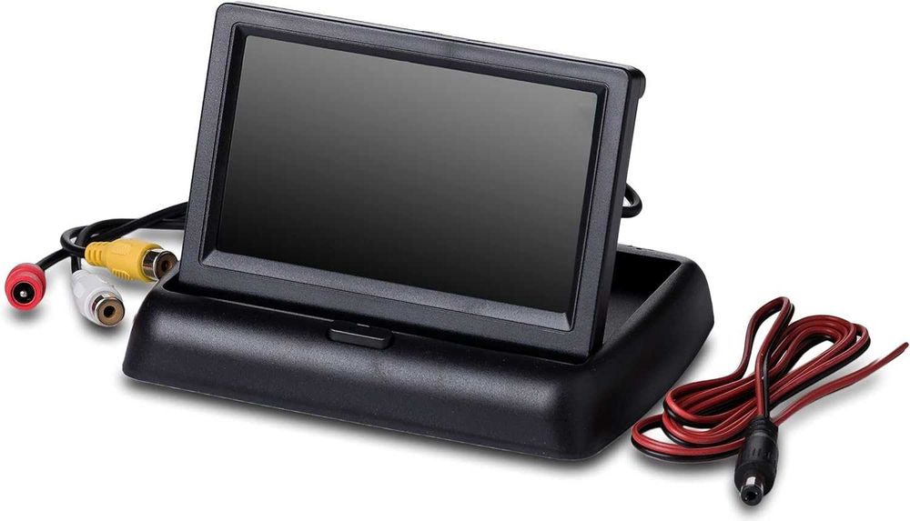 Монитор LCD 4.3" тип табакера за камера за паркиране.