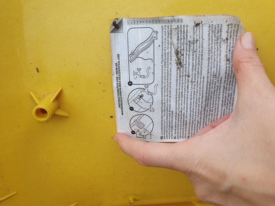 Tobogan plastic 2.9 m