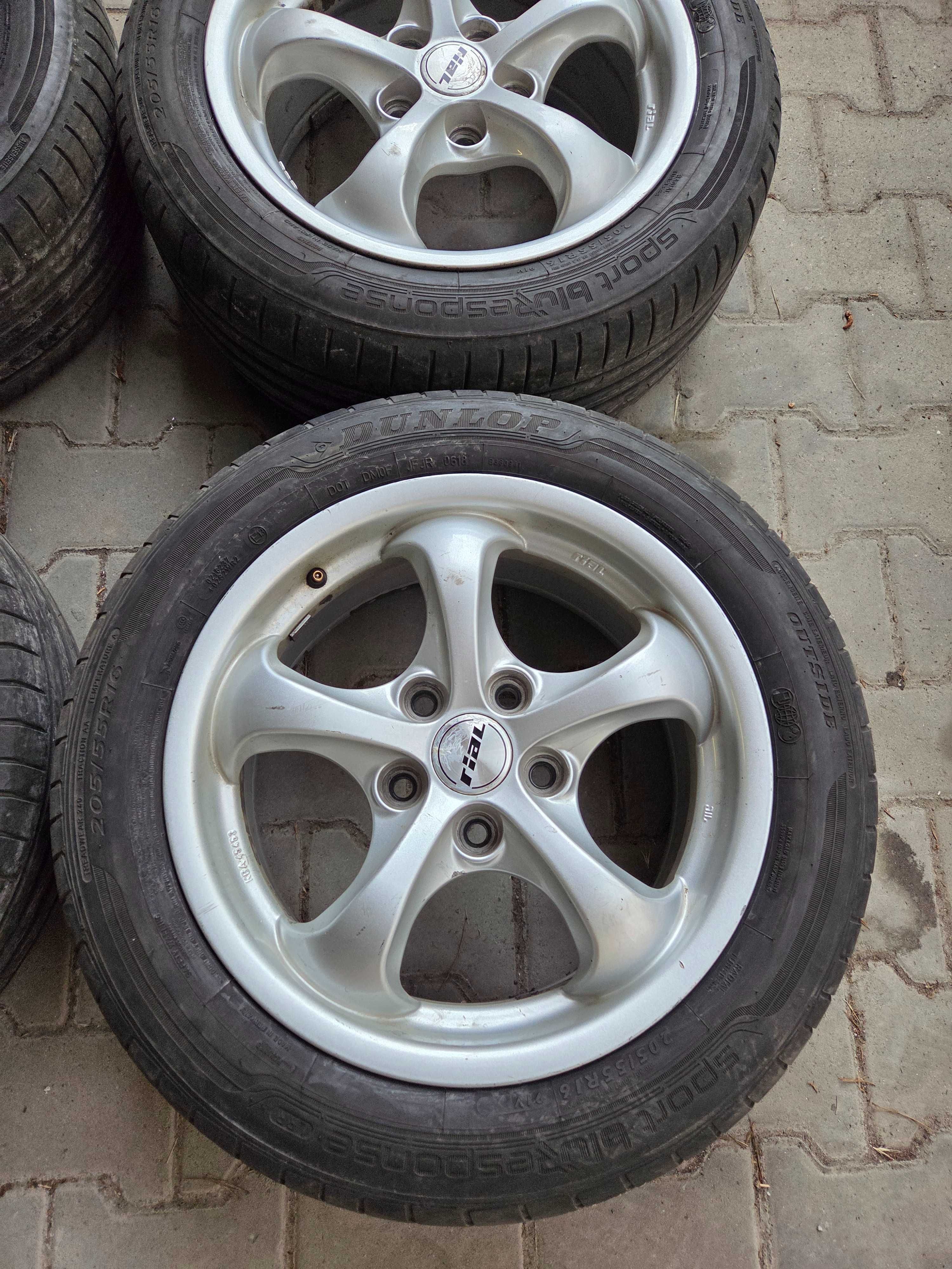 Джанти с гуми Rial 16 x 7.5J 5x114.3 205/55/R16