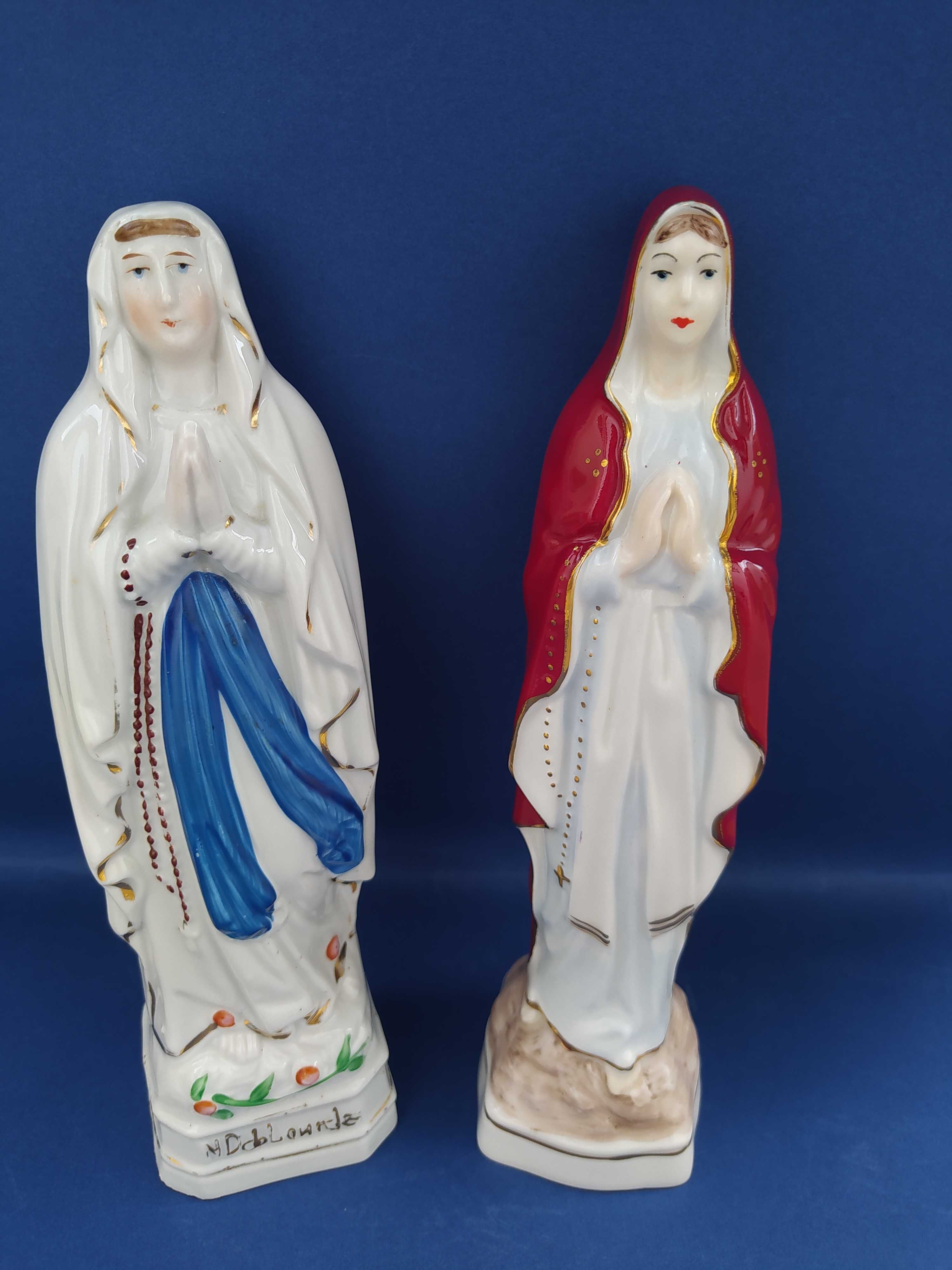 Statuetă cu Fecioara Maria, Maica Domnului, vintage, din porțelan
