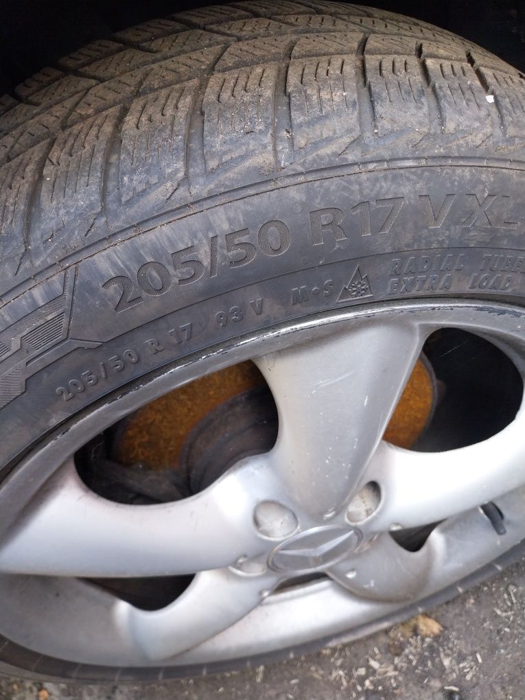 Jante aliaj mercedes 205x50R17 C class w203, Eclass w211, A class, B