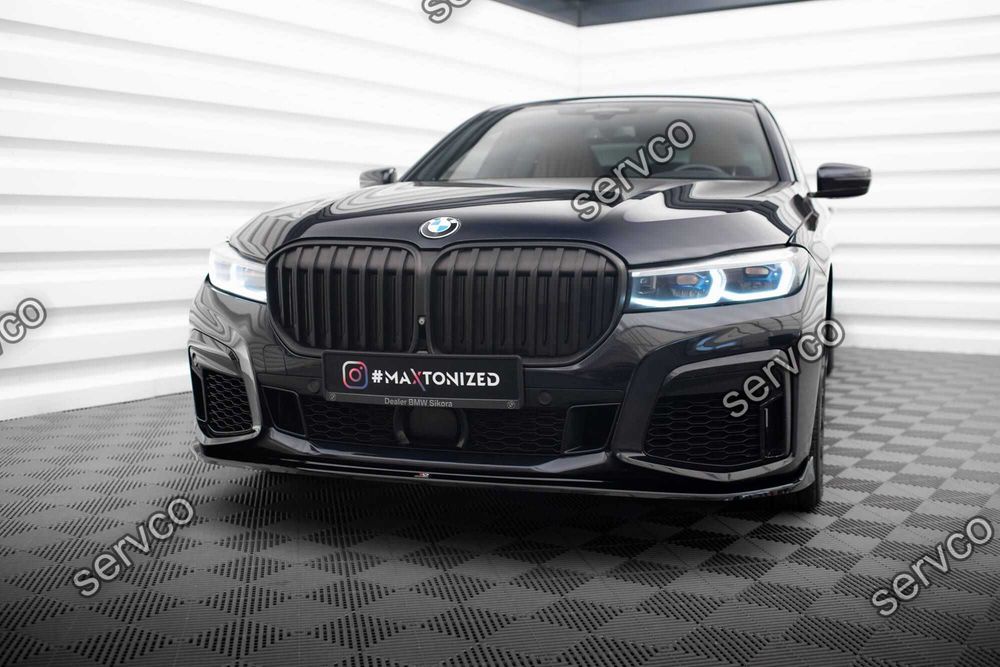 Prelungire bara fata Bmw Seria 7 G11 M-Pack 2019-2022 v8 Maxton Design