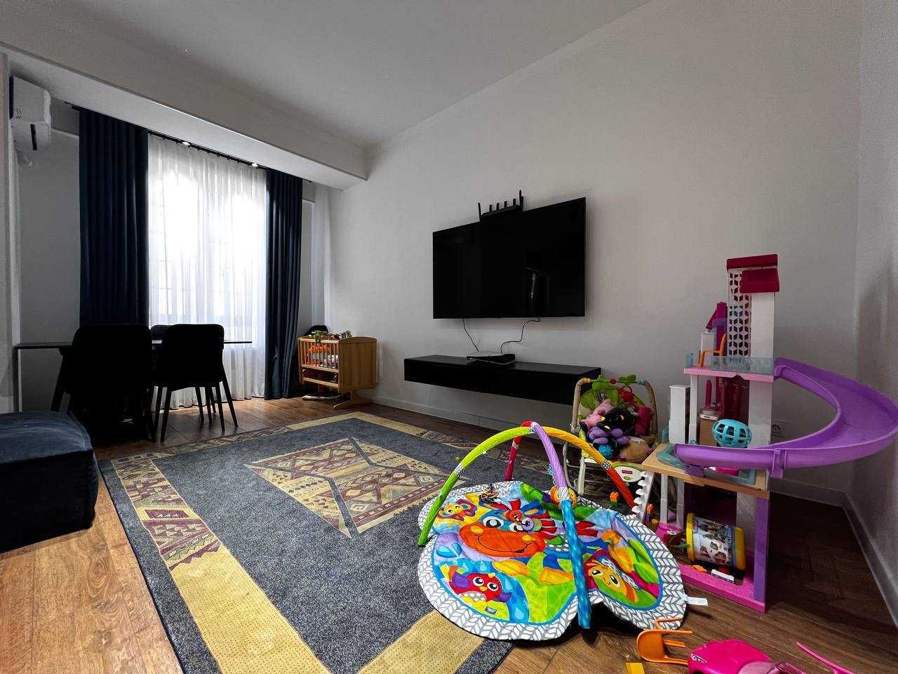 ЖК Гринвич 3-комн дуплекс 8-9/9 84 м² 2 с/у+8 м² евроремонт встр кухня