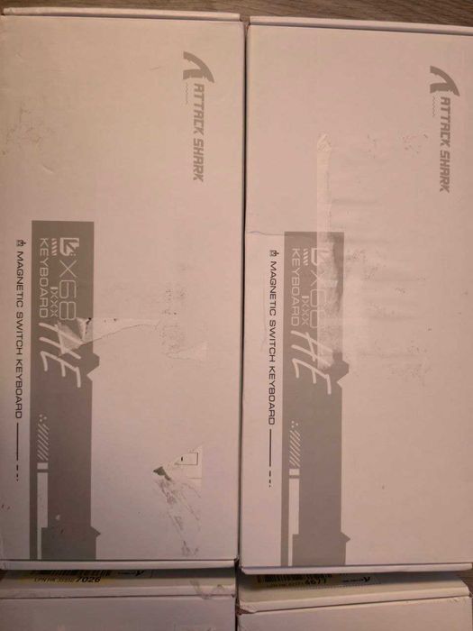 Attack Shark X68 HE – mecanica 65% Hall Effect, Rapid Trigger, 8000Hz