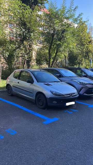 peugeot 206, an fabricatie 2001, 3 usi, bleu, benzina