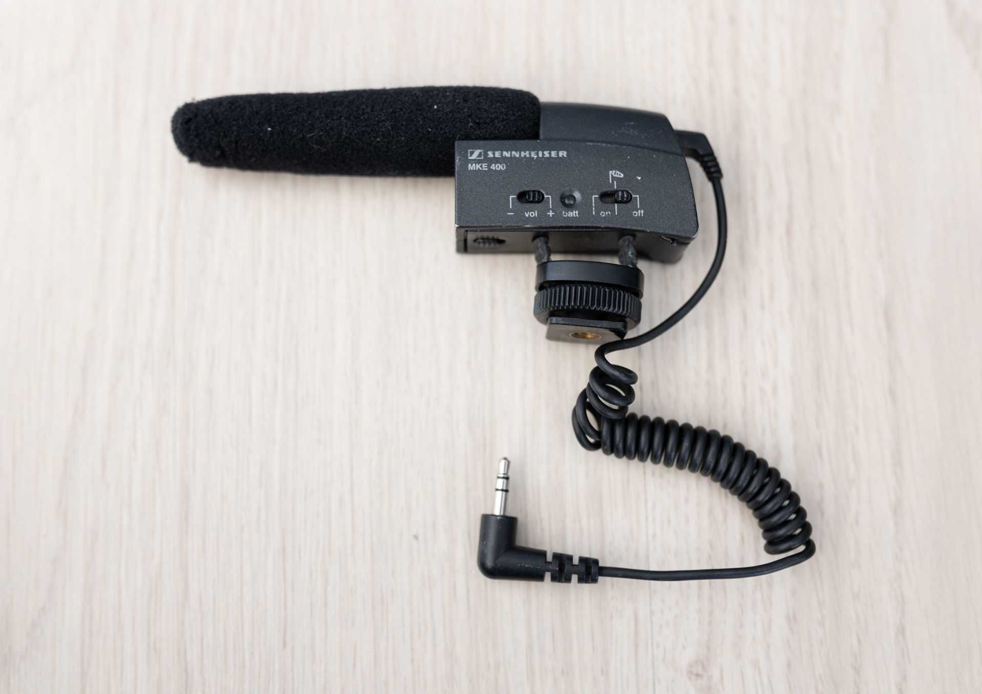 Sennheiser MKE 400 Shotgun microfon (sau schimb cu diverse chestii)