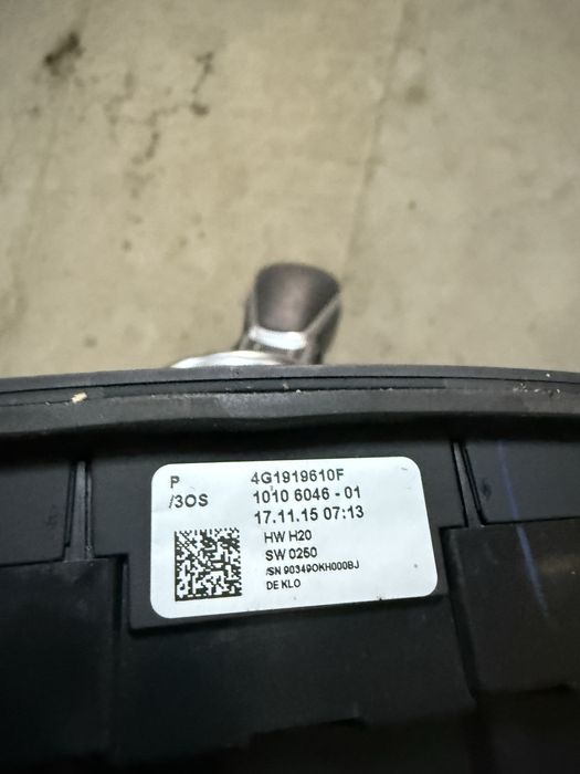 Consola centrala audi A6 c7 2017