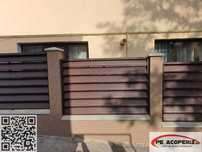 Model poarta - modele gard - gard modern tip jaluzea - montaj gard