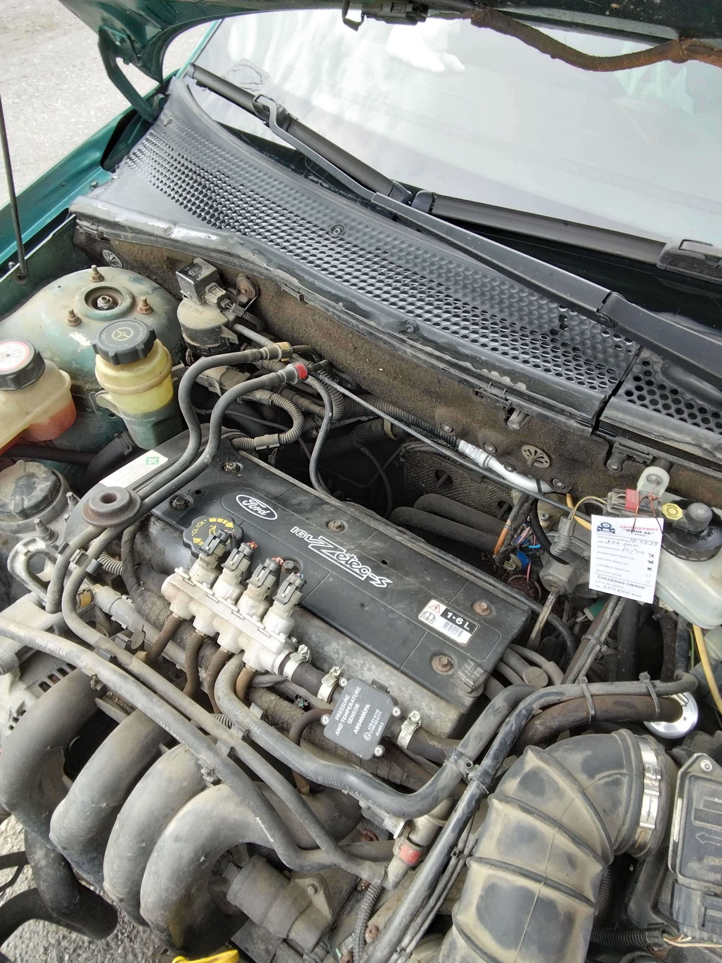 FORD FOCUS CHIA 101 K/1.6 Бензин/Газ -08.1999 г. Газов инжекцион
