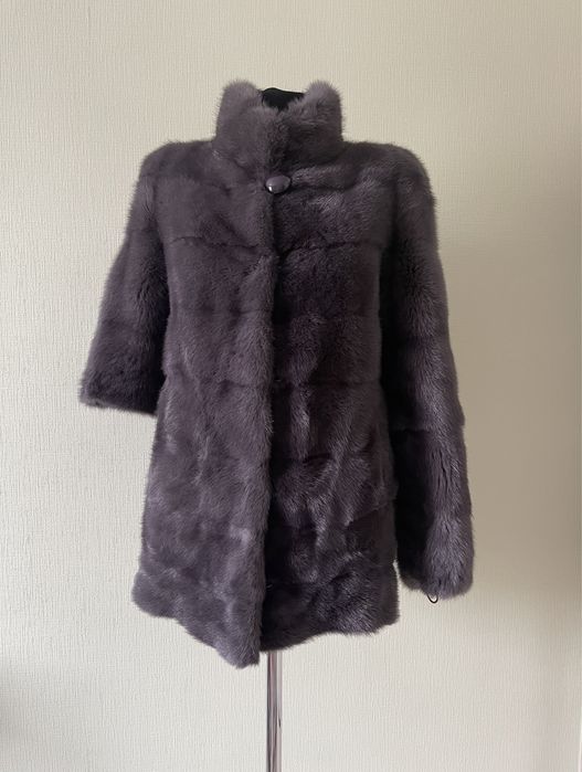 Норковая шуба трансформер XS/40/34