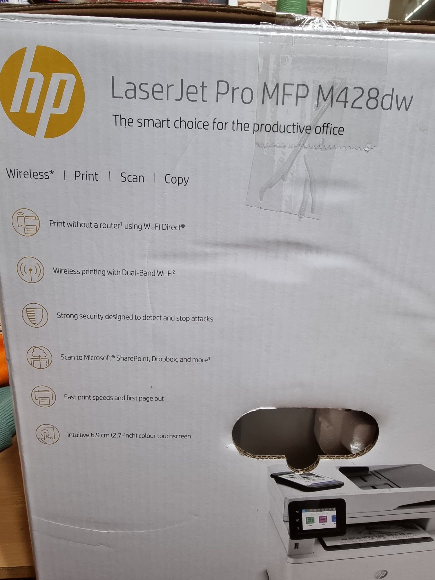 МФУ лазерный HP LaserJet Pro RU M428dw