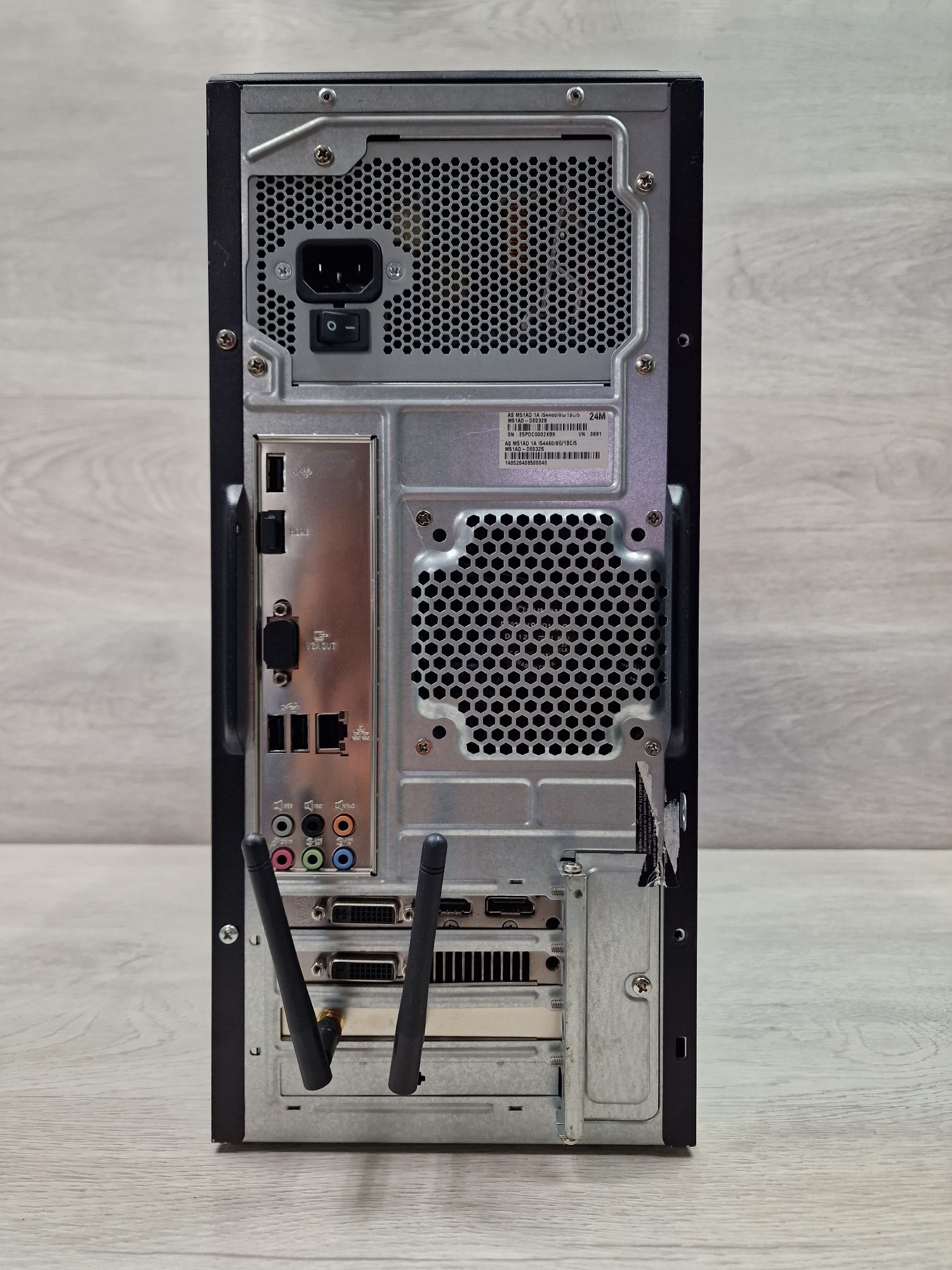 Компютър ASUS i5/AMD radeo R9 270