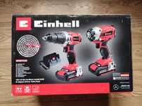 Pachet dublu Einhell 18V Power X-Change Combi și Impact