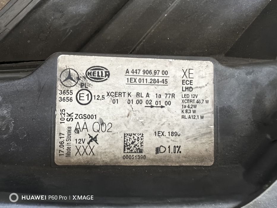 Ляв фар Full Led за MERCEDES VITO W447