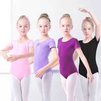 Body copii pentru gimnastica/dans/balet bumbac diverse culori. Costum