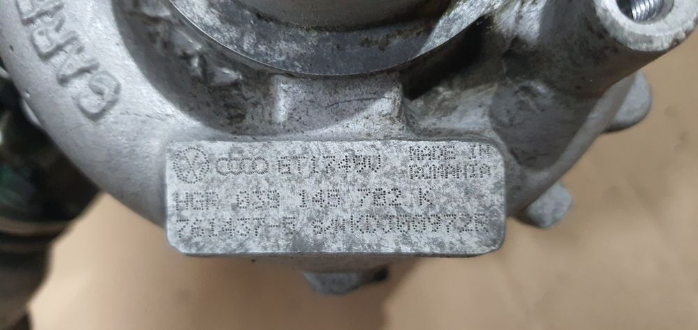 Turbina turbo turbosuflanta 1.9 tdi BRB BKE audi a4 b7
