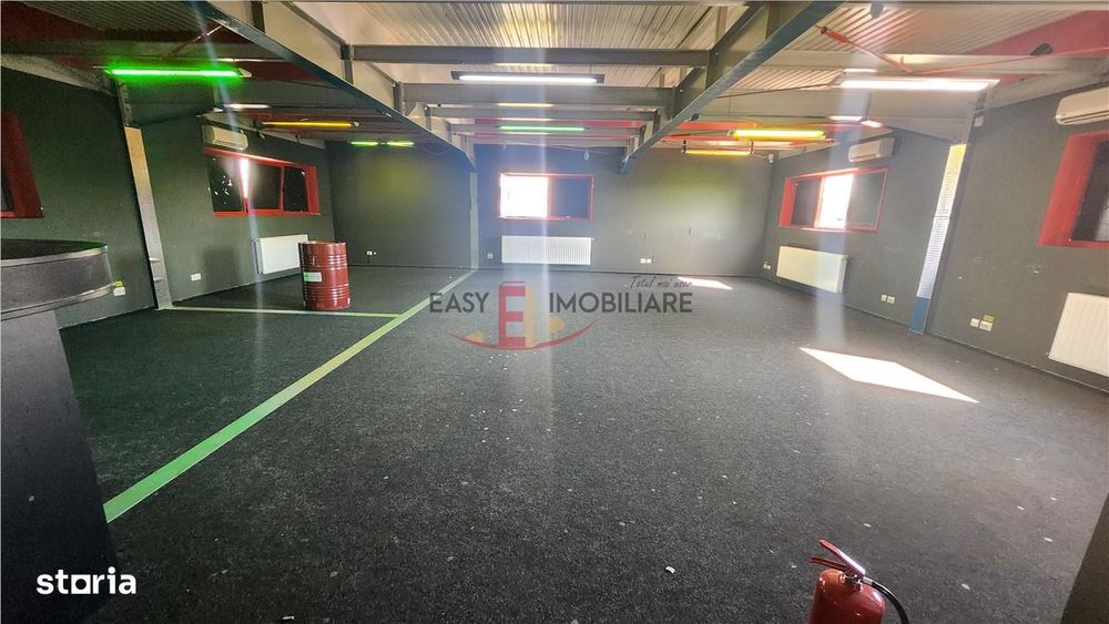 Spatiu comercial, hala productie, birouri, 150 mp , AC, grupuri sanita