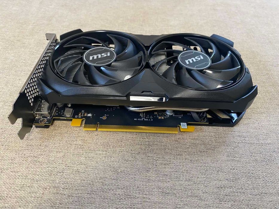 Продавам като нова видео карта RTX 4060 8 gb MSI Ventus