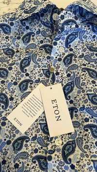 Промо цена мъжка луксозна риза  Eton размер 40