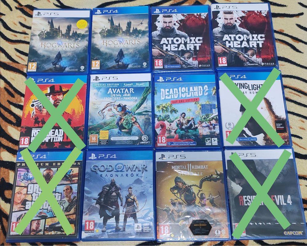 Продам диски для ps 4 ps 5