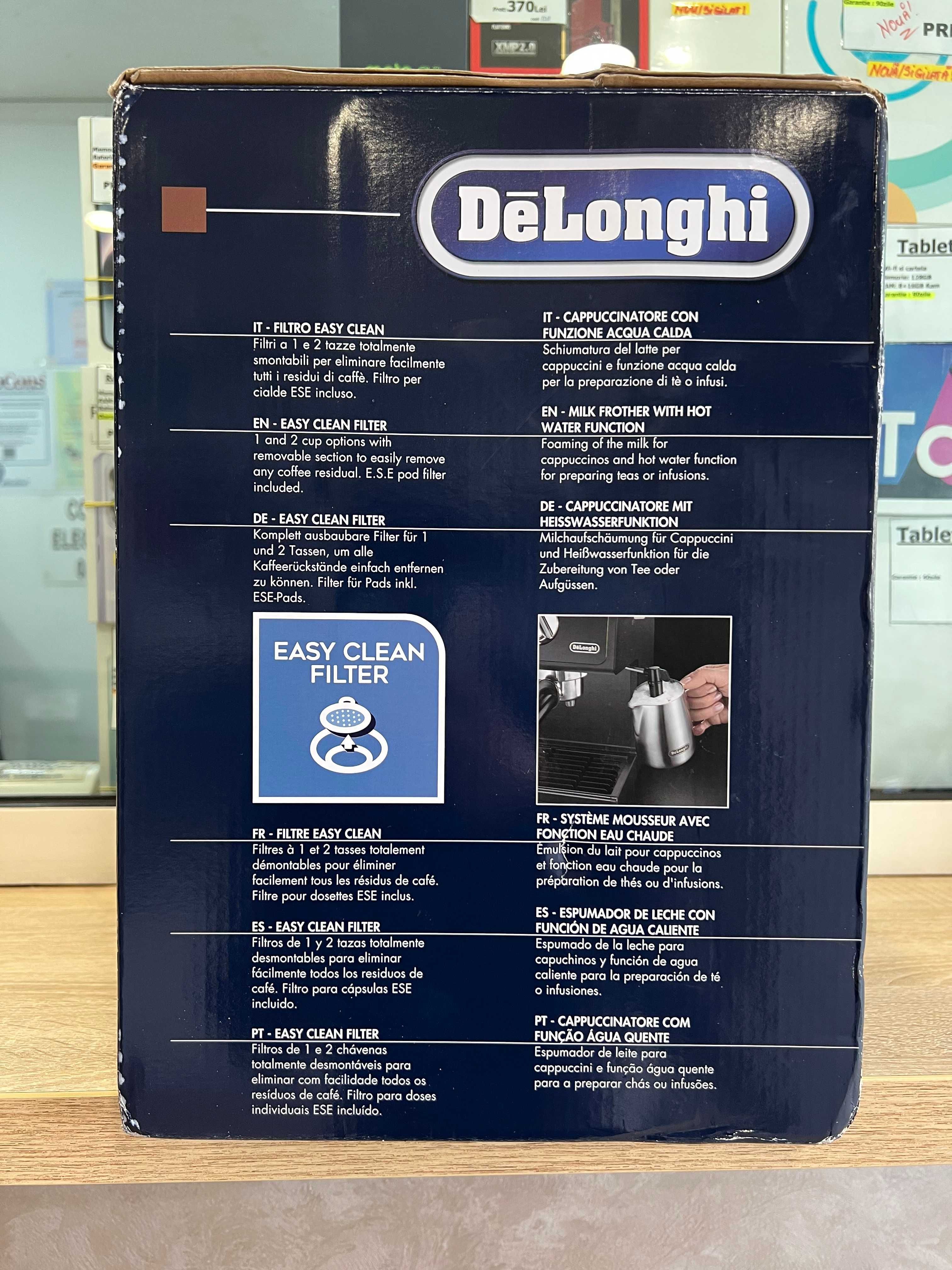 Espresor manual De'Longhi ECP 31.21 NOU/Sigilat!