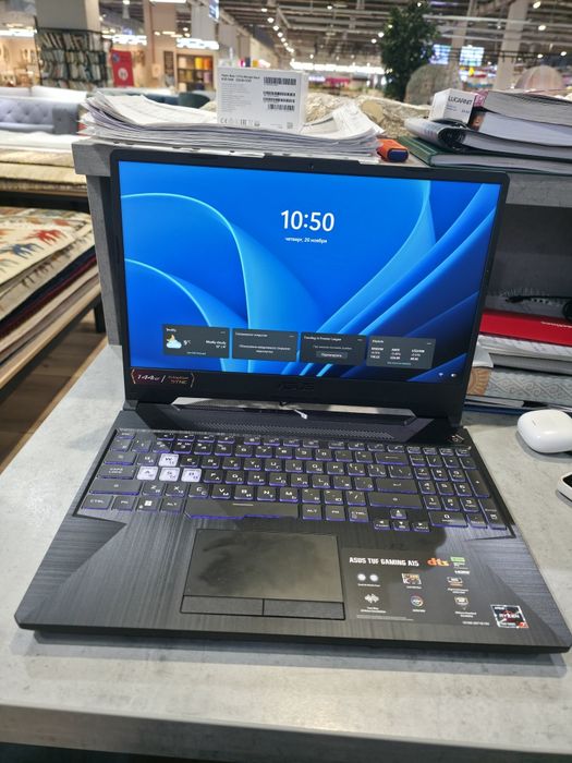 Продаю новый Asus tufe gaming A15, но распакованный ноутбук
