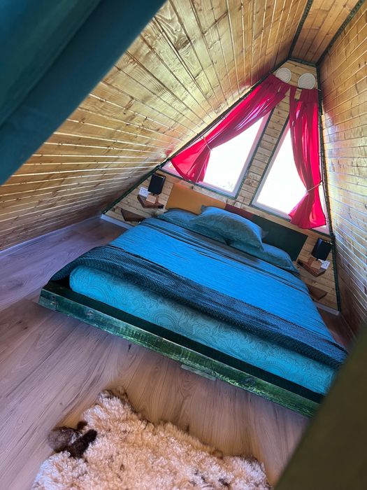 Cabana Aframe cu Jacuzzi încălzit, Rasca, Cluj