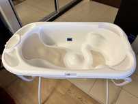 Cadita cu forma anatomica Baby Bagno Cam- made in Italy + suport