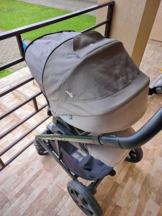 Cărucior pentru copii 2 in 1 Joie Chrome, parte sport+landou.