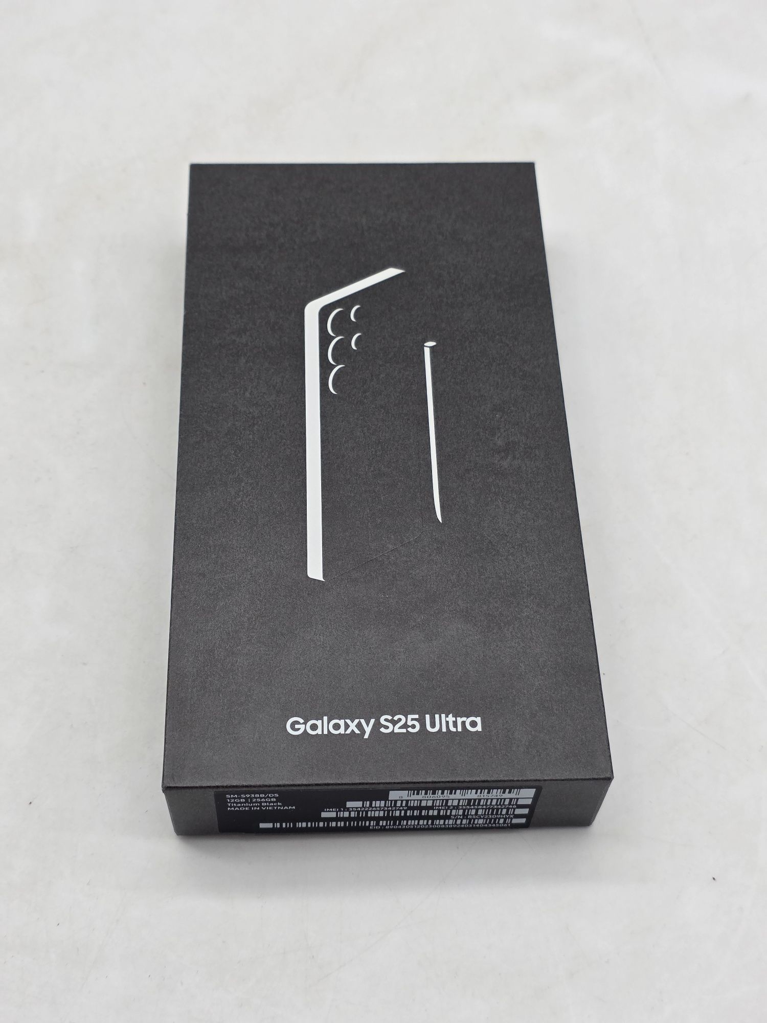 Samsung s25 ultra, Titanium Black, 256gb, NEACTIVAT, liber de retea