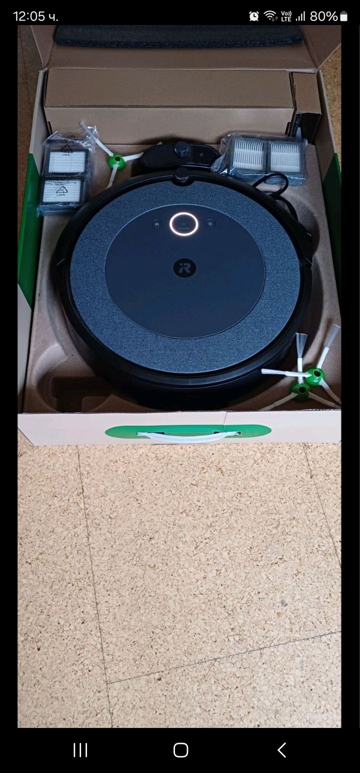 Roomba Combo i5 Сухо и мокро почистване