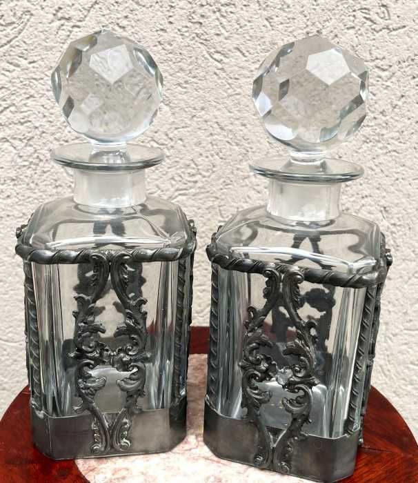 Deosebite sticle decantoare pt cognac whisky-cristal-Italia