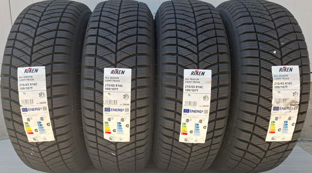 215/65 R16C, 109T, RIKEN (By Michelin), Anvelope all season M+S