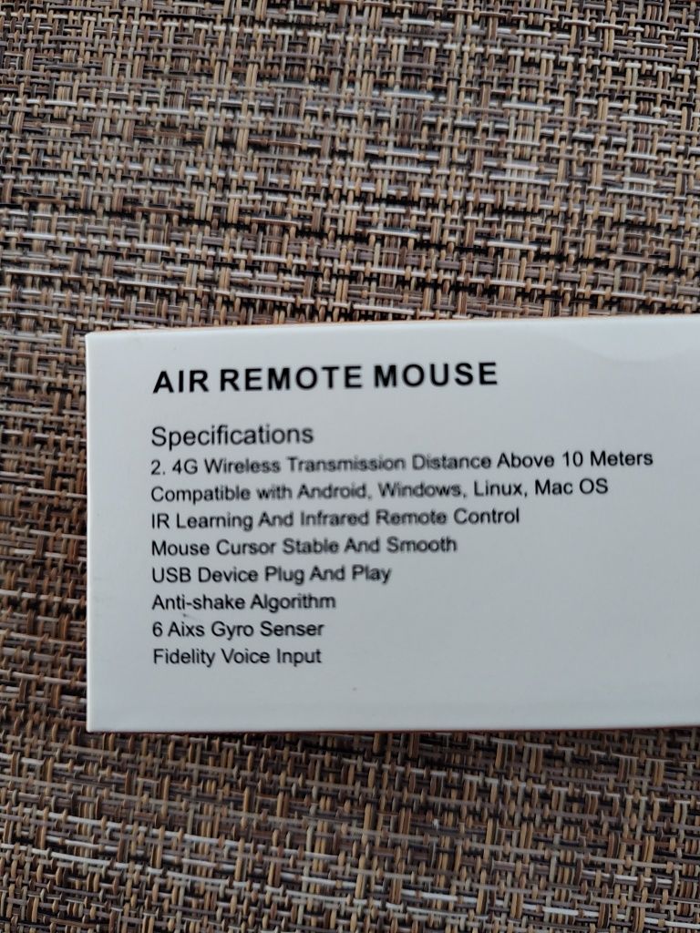 Air remote mouse