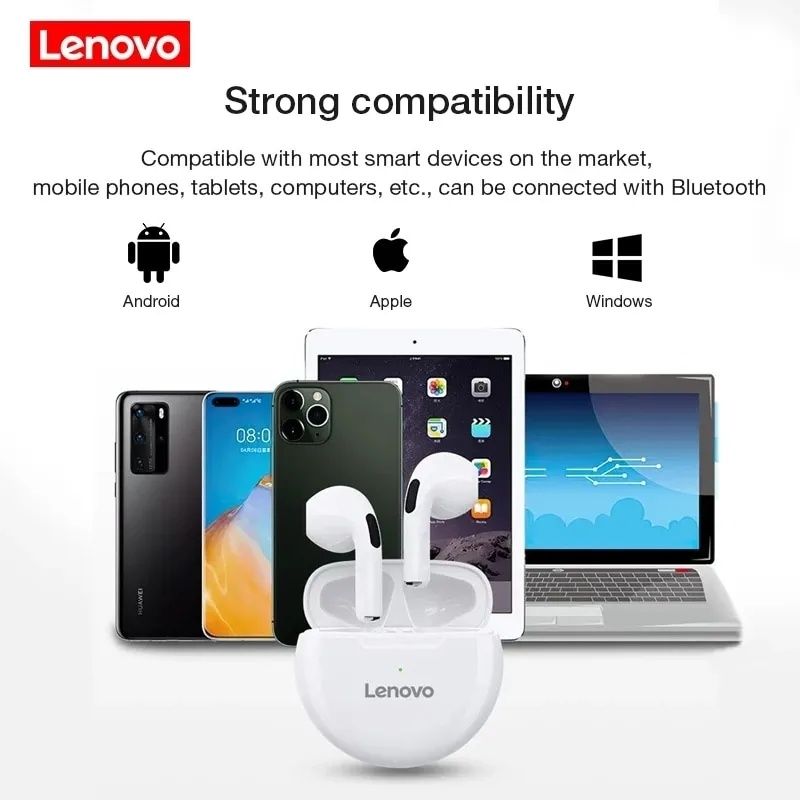 Bluetooth слушалки Lenovo-HT38