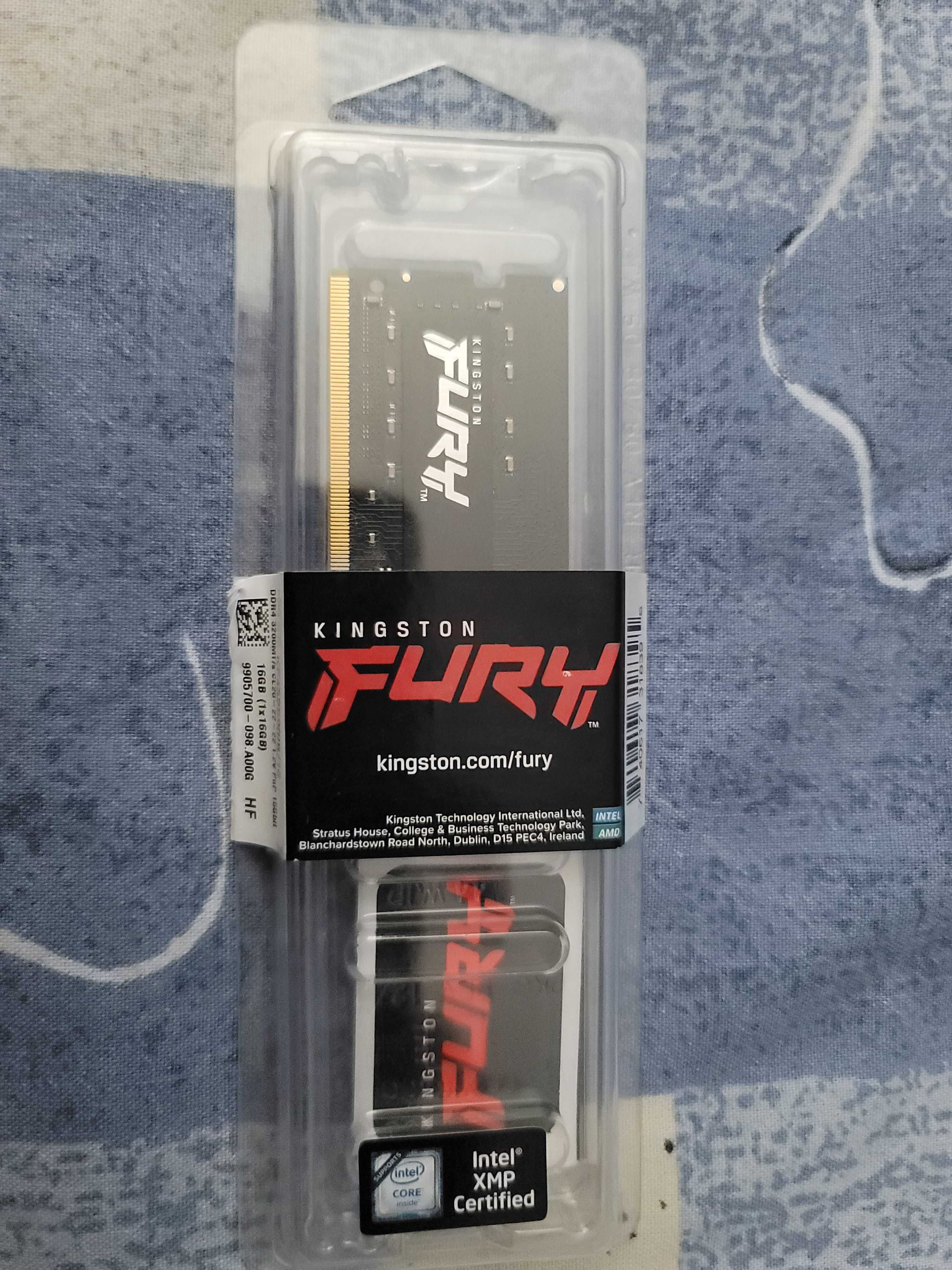 Kingston FURY Impact 16GB DDR4 3200MHz SODIMM RAM памет за лаптопи