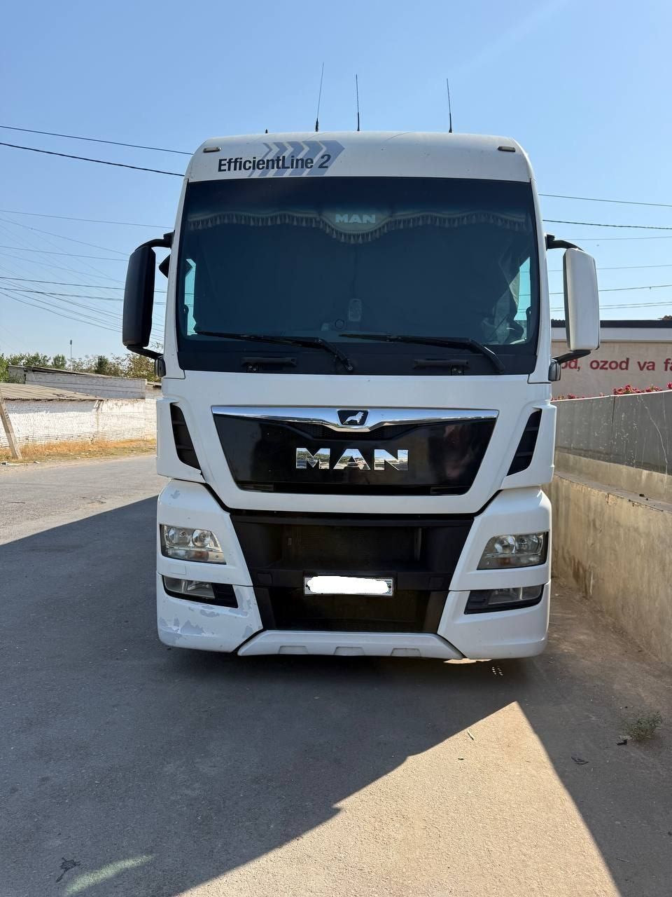 MAN TGX 18.440 + KRONE прицеп cотилади
