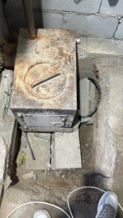 Угольный печь 100 кв/метр