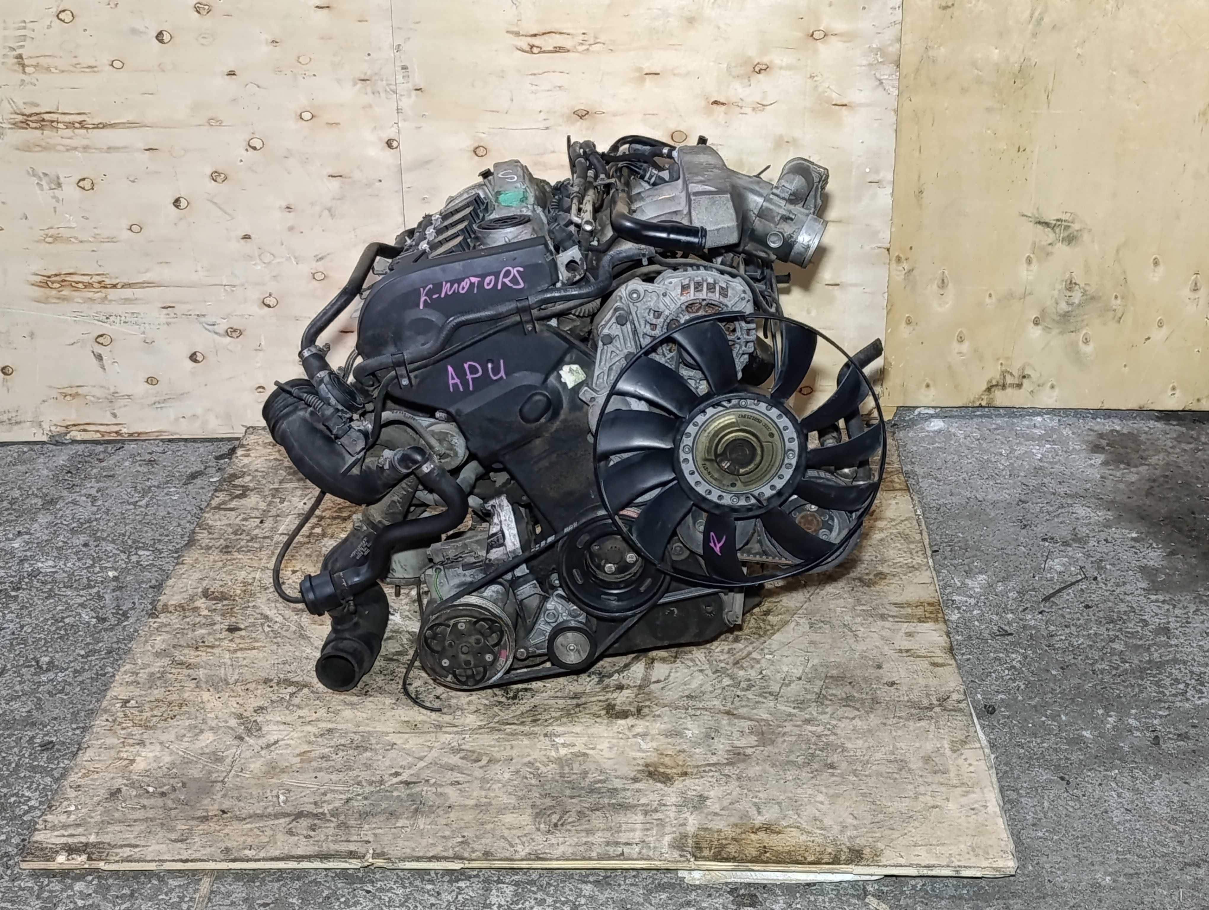 Двигатель APU AEB 1.8 turbo 1.8T МКПП Audi A4 B5 Volkswagen Passat B5