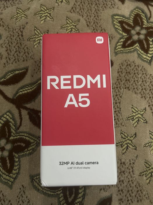 REDMI A5 новый телефон ашылмаган усталмаган
