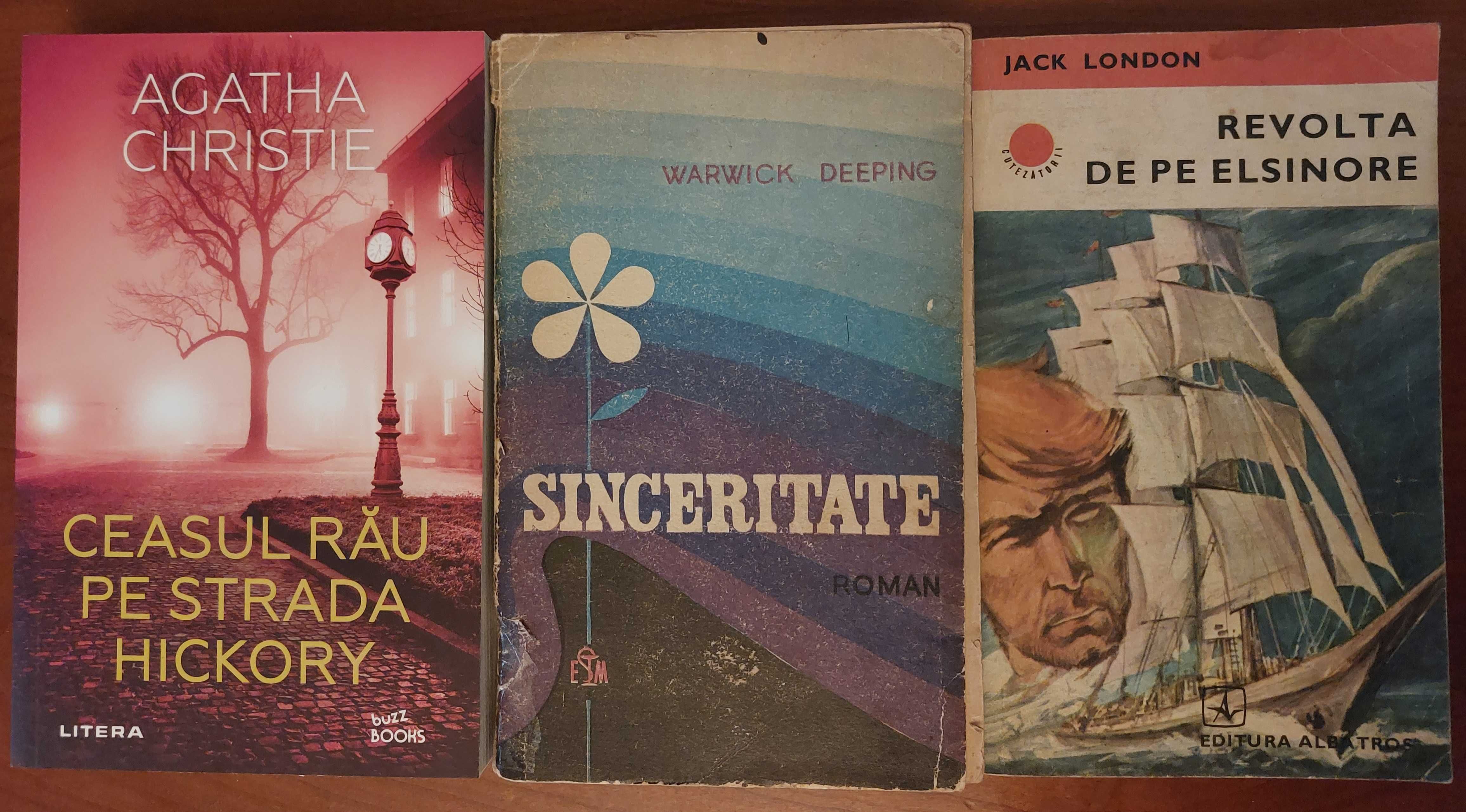 Polițiste/Aventuri Simenon Maigret/Agatha Christie/Deeping/Jack London