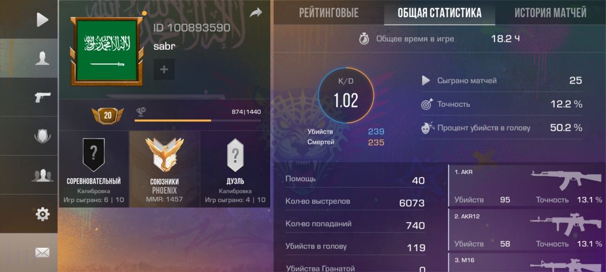 Стандофф  2 Акаунт