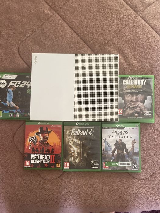 Xbox one s 1tb cu tot cu jocuri