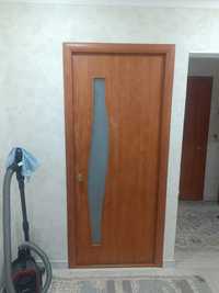 Продам деревяную дверь межкомнатную в количестве 6 штук за 5000 тенге