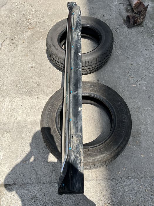 Оригинален хром ляв, шофьорски праг за Citroen C-crosser, Peugeot 4007